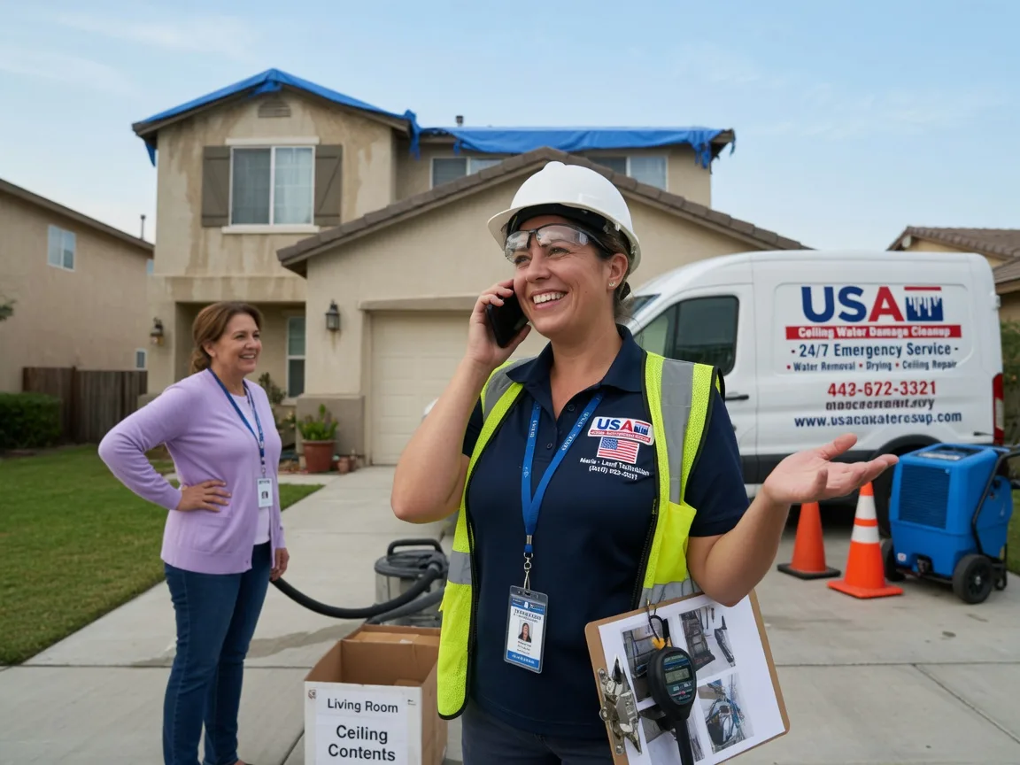 Ceiling Water Damage Restoration Cable, OH FAQs